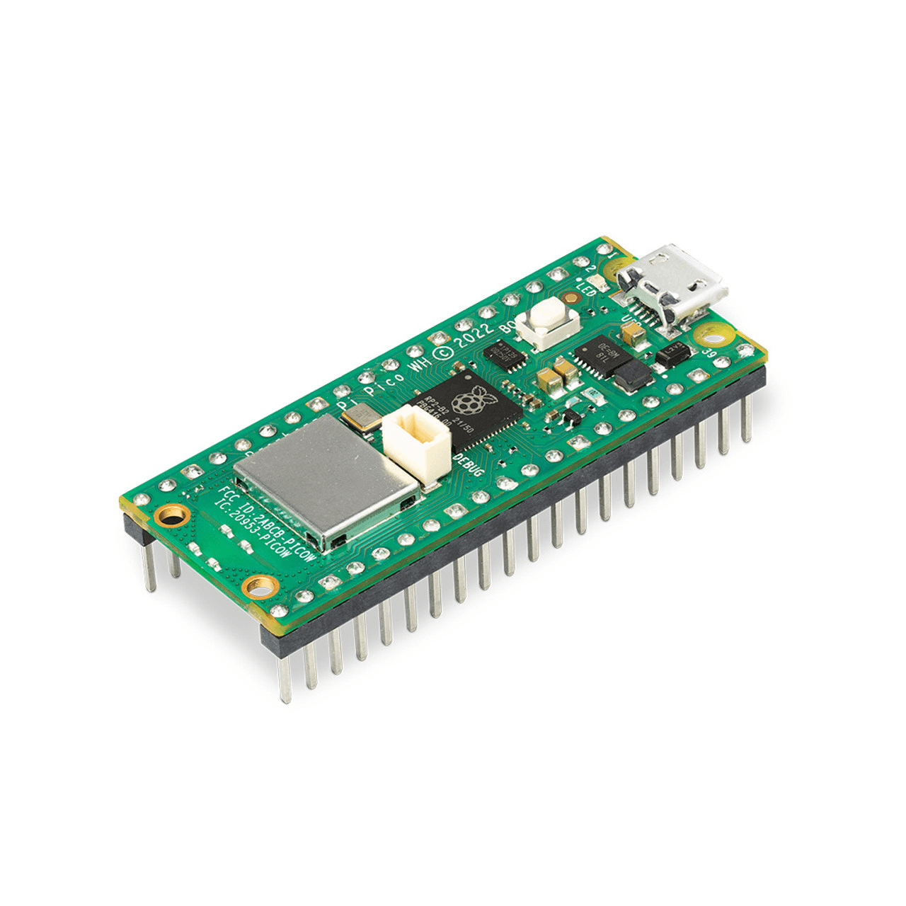 Raspberry Pi Pico WH (Pre-Soldered Headers)